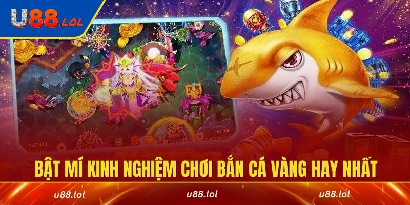 Bật mí kinh nghiệm chơi bắn cá vàng hay nhất